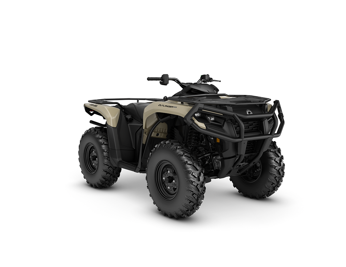 ORV MY26 ATV Can Am Outlander PRO HD5 Desert Tan 0001HTA00 STUDIO 34FR NA